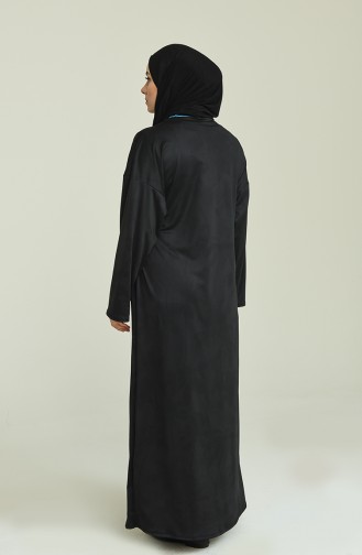Black Prayer Dress 1027A-03