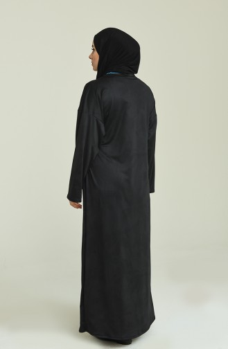 Black Praying Dress 1027A-03