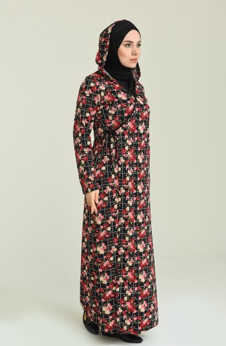 Claret red Praying Dress 4480E-03