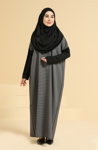 Gray Prayer Dress 0902-01