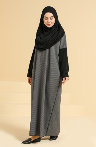 Gray Prayer Dress 0902-01