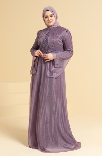 Habillé Hijab Lila 2252-03