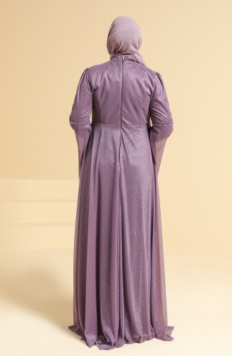 Habillé Hijab Lila 2252-03