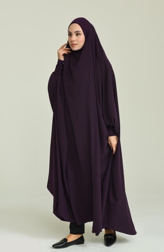 Burqa Hijab Pourpre 0006-01