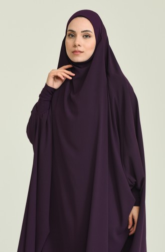 Burqa Hijab Pourpre 0006-01