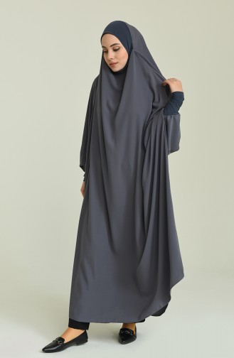Burqa Hijab Gris 0006-03