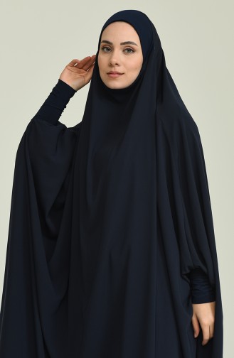 Navy Blue Burqa 0006-05