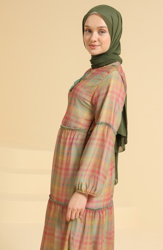 Camel Hijab Dress 22Y100-02