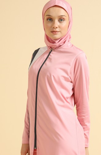 Maillot de Bain Hijab Poudre 2230-02