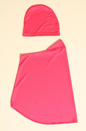 Fuchsia Swimsuit Hijab 2231-03