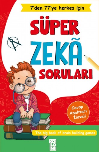Koloni Kitap Süper Zeka Soruları Tüm Yaş Grupları İçin Eğlenceli Ve Eğitici