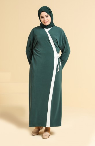 Emerald Green Prayer Dress 1027-01