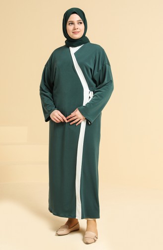 ملابس الصلاة أخضر زمردي 1027-01