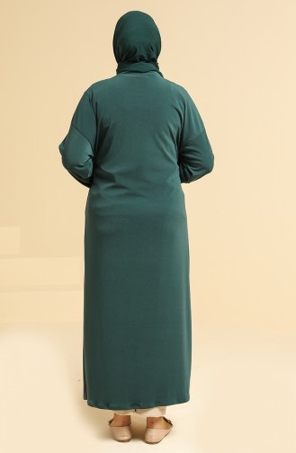ملابس الصلاة أخضر زمردي 1027-01