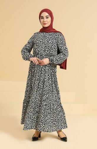 Robe Hijab Noir 0179-02