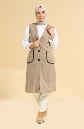 Mink Gilet 1664-02