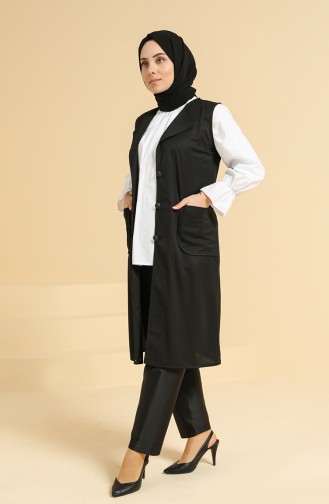 Black Gilet 1664-05