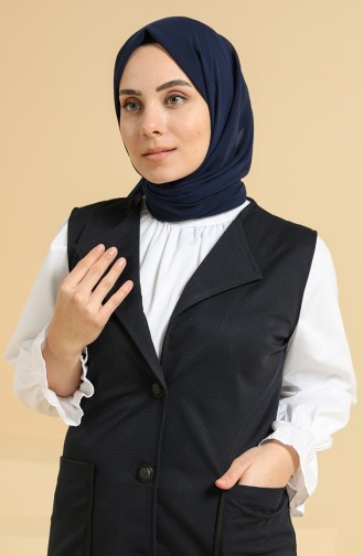 Navy Blue Waistcoats 1664-06