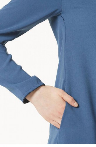Blue Abaya 177.Mavi