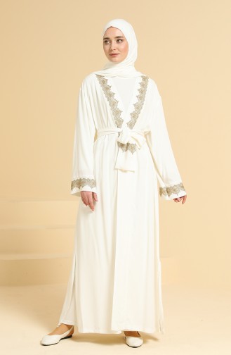 Ecru Prayer Dress 228415-01