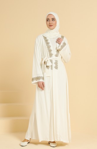 Ecru Prayer Dress 228415-01