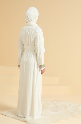 Ecru Prayer Dress 228415-01