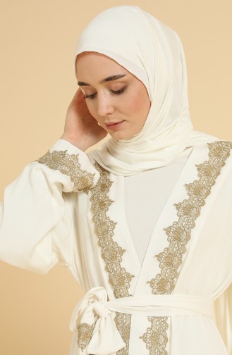 Ecru Prayer Dress 228415-01