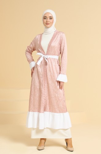 Powder Abaya 1456-02