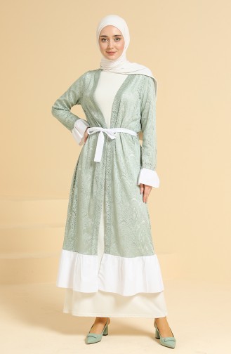 Grün Abayas 1456-05