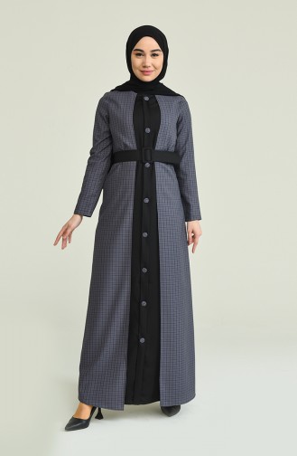 Robe Hijab Gris 12171