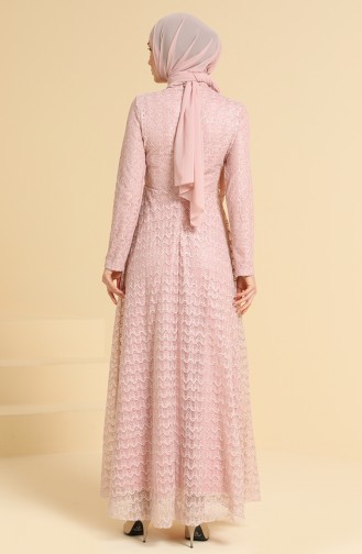 Puder Hijab-Abendkleider 11851