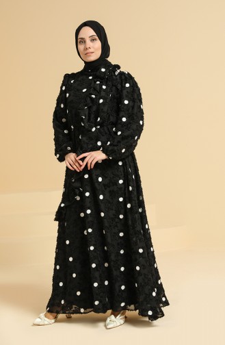 Black Hijab Dress 2022-02