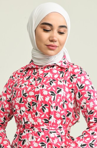 Robe Hijab Fushia 0841-08