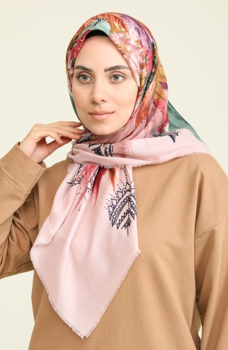 Soft Cotton Eşarp 13164-18 Pudra