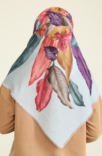 Soft Cotton Eşarp 13166-06 Açık Gri
