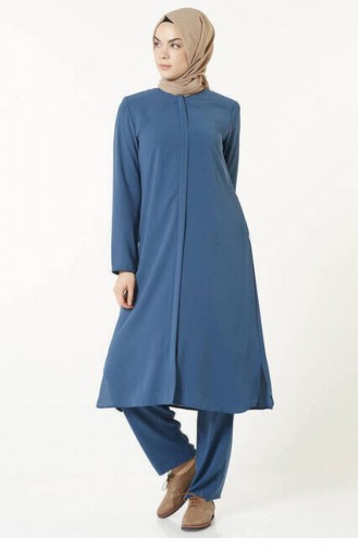 Blue Abaya 177
