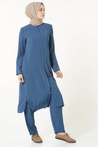 Blue Abaya 177