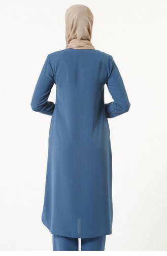 Blue Abaya 177