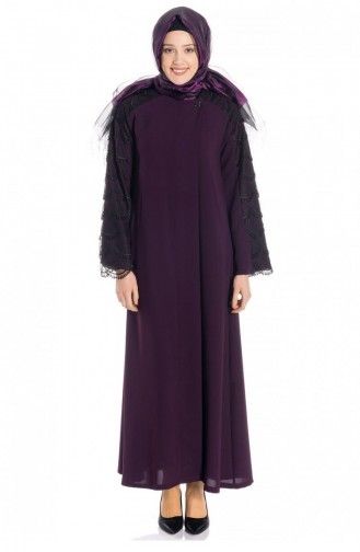 Damson Abaya 26698