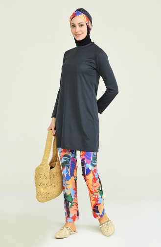 Anthracite Swimsuit Hijab 02110-01