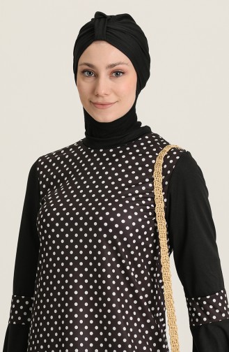 Weiß Hijab Badeanzug 02120-01