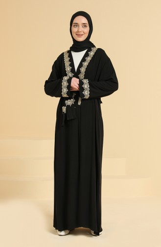 Black Praying Dress 228415-02