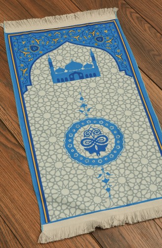 Blue Praying Carpet 0120-02
