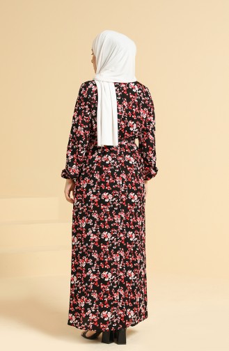 Robe Hijab Noir 0095F-01