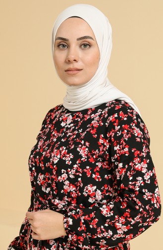 Robe Hijab Noir 0095F-01