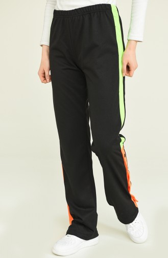 Black Track Pants 1717-02