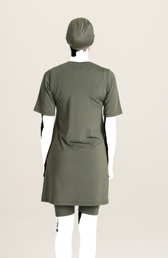 Khaki Hijab Badeanzug 22700-02