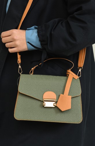 Green Shoulder Bag 3600-82