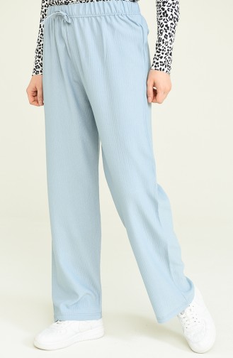 Pastel Blue Broek 8460-02