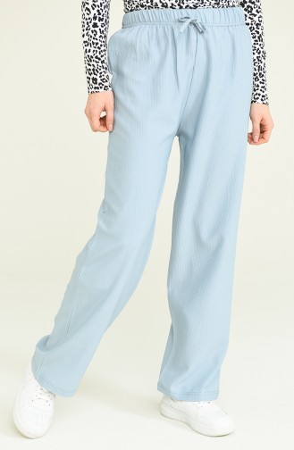 Pantalon Bleu pastel 8460-02